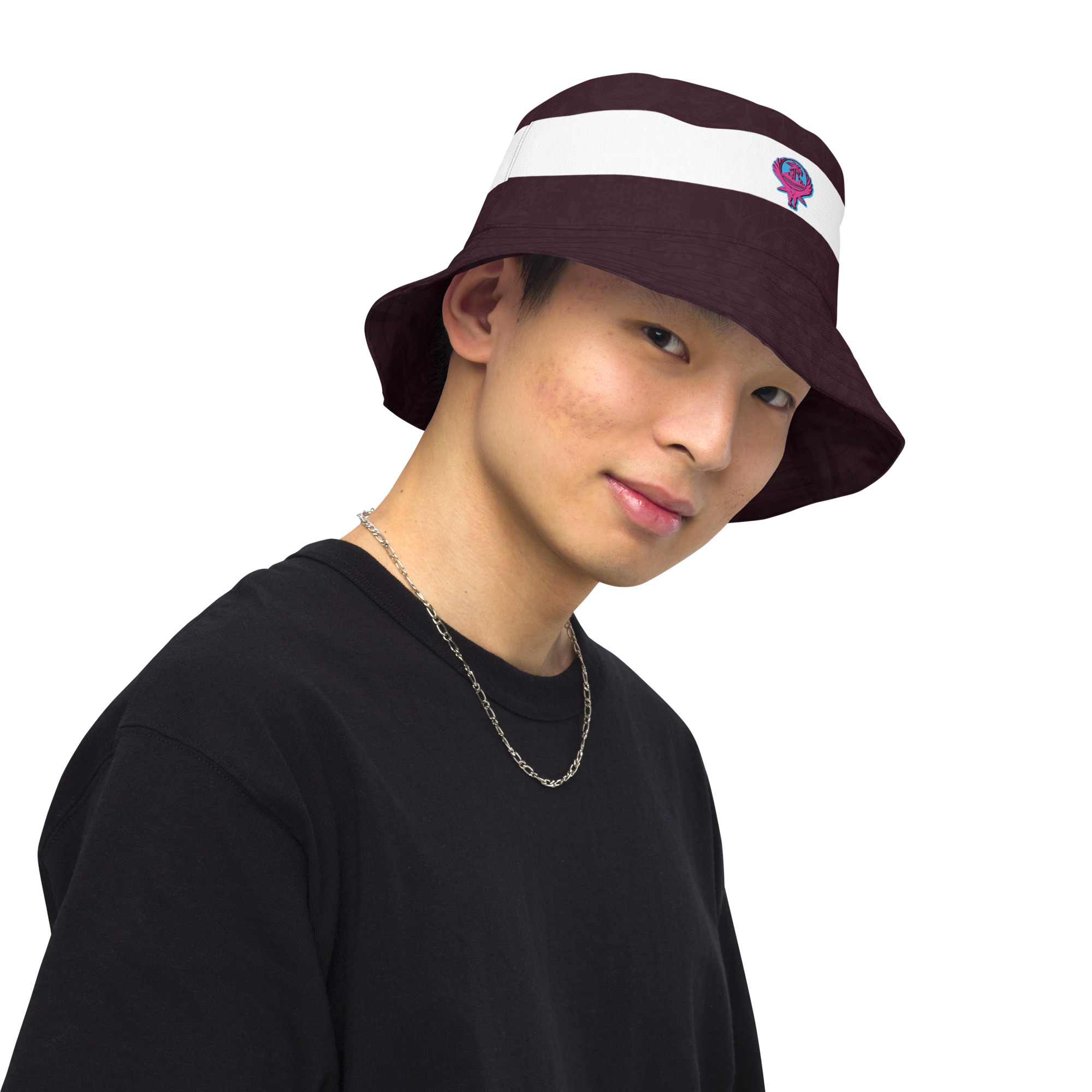 all over print reversible bucket hat white right front inside 6495b41e855d5